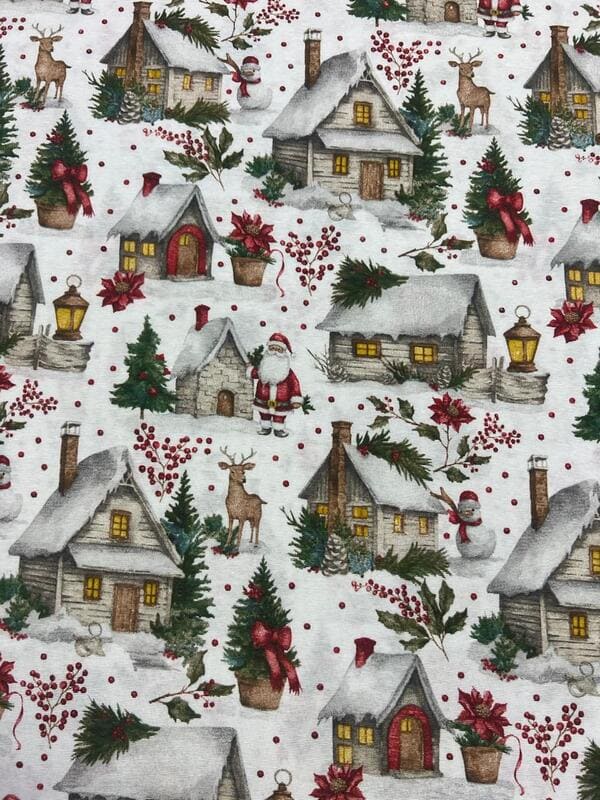 Loneta española 100% algodón - Especial Navidad